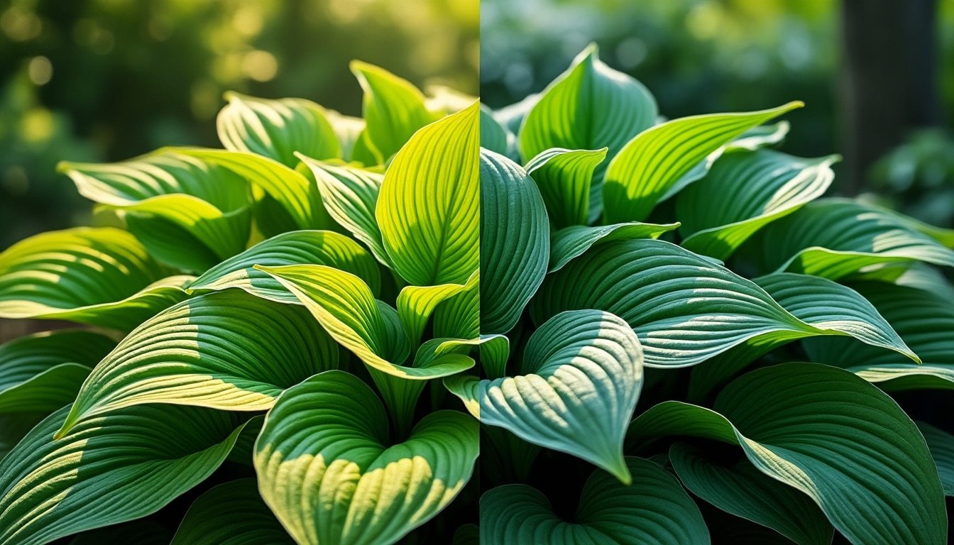 Hostas et soleil : jusqu&rsquo;où ils le supportent