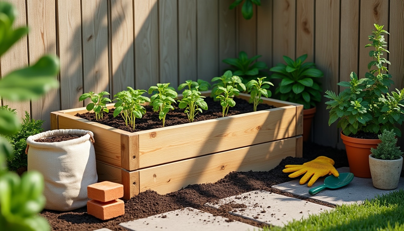 Jardinière pas cher brico dépôt : matériaux et implantation