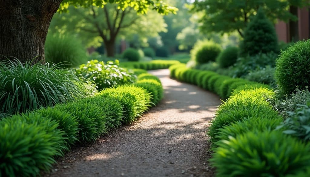 Bordures et allées à l&rsquo;ombre : les plantes qui supportent le passage