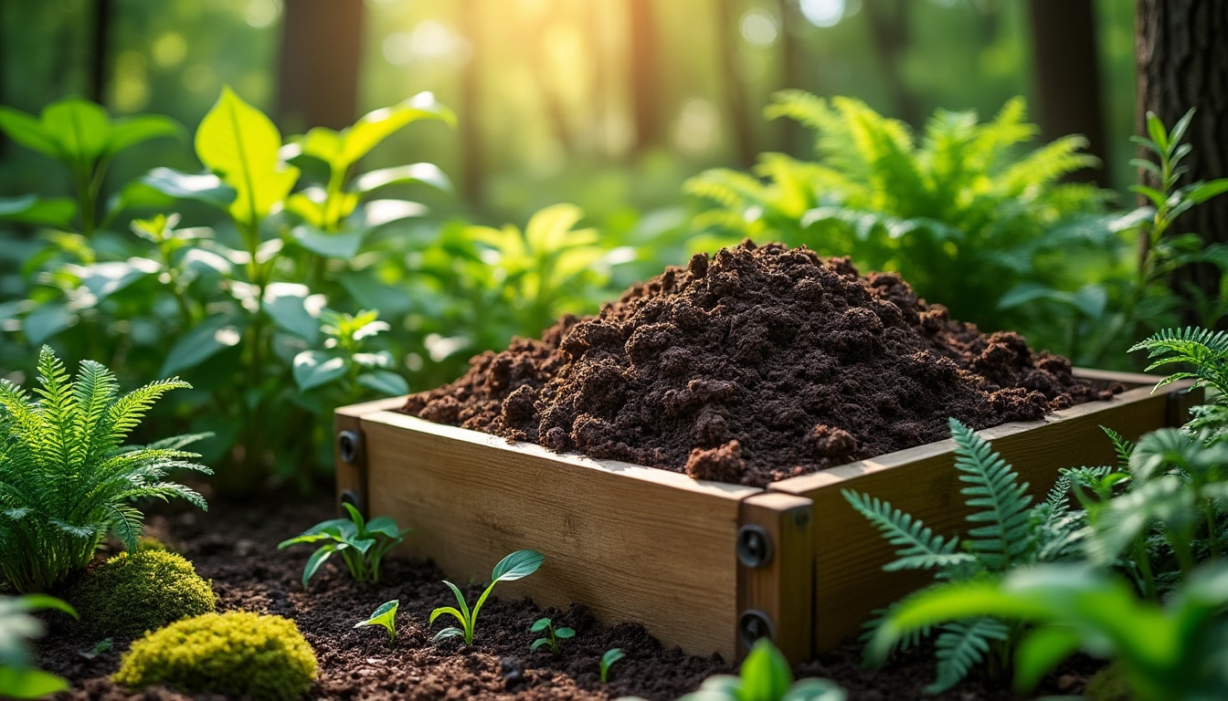 Compost maison : la base d&rsquo;un jardin d&rsquo;ombre
