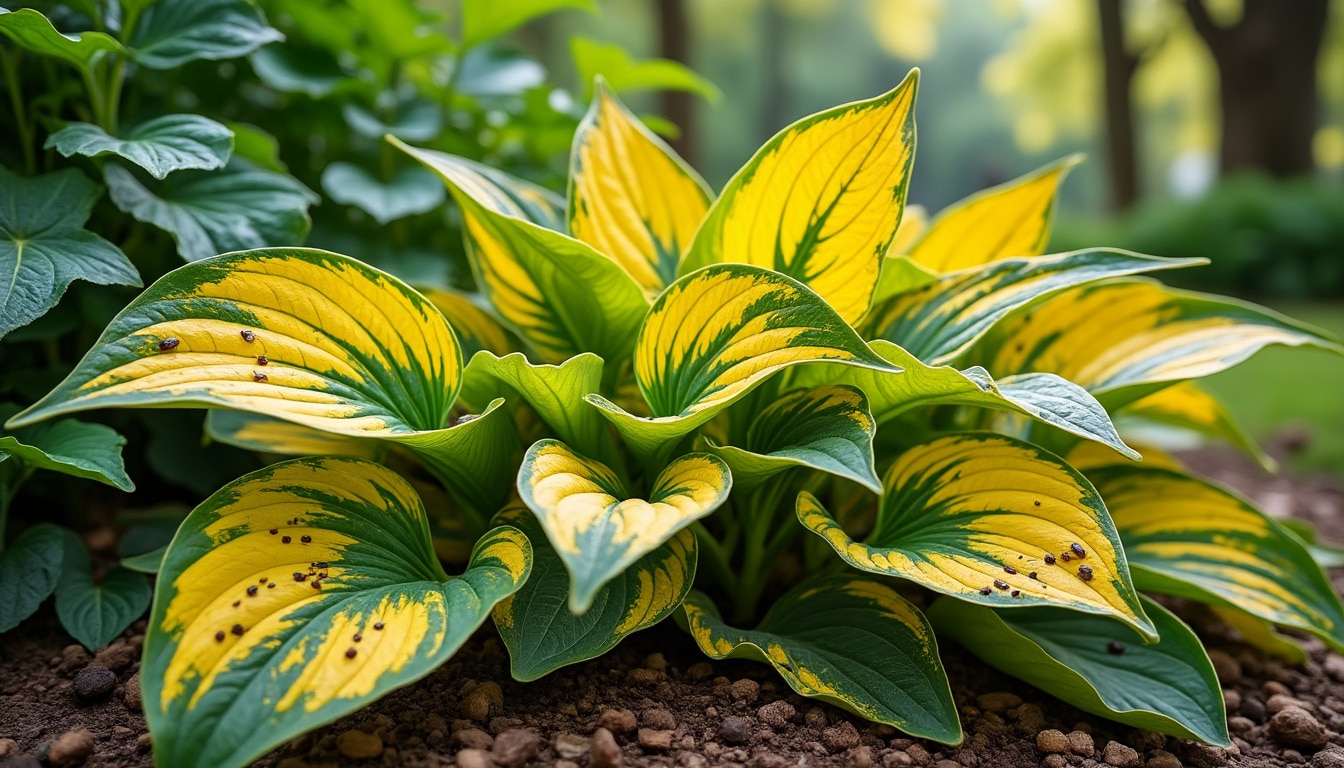 Hosta qui jaunit : les causes possibles