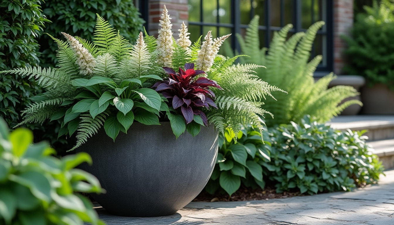 Jardinière d&rsquo;ombre : les associations qui tiennent la saison