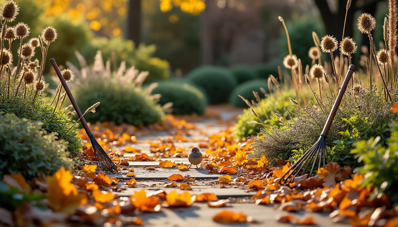 Nettoyage d&rsquo;automne : ce qu&rsquo;il vaut mieux laisser en place