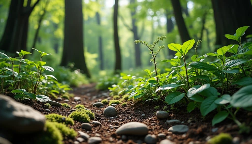 Ombre sèche sous les arbres : les vivaces qui tiennent