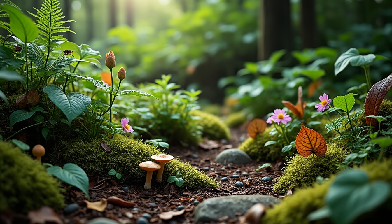 Sous-bois de jardin : reproduire un milieu naturel