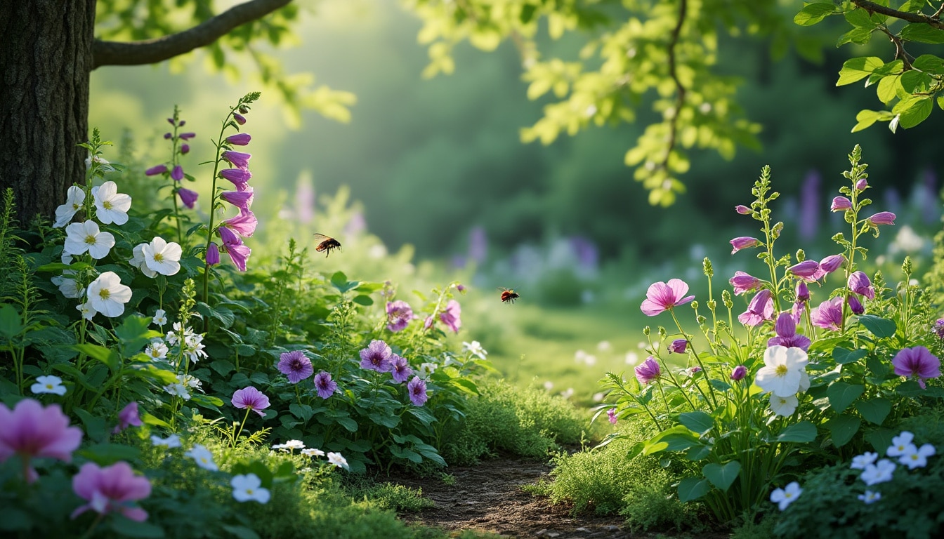 Attirer les auxiliaires au jardin d&rsquo;ombre : les plantes utiles
