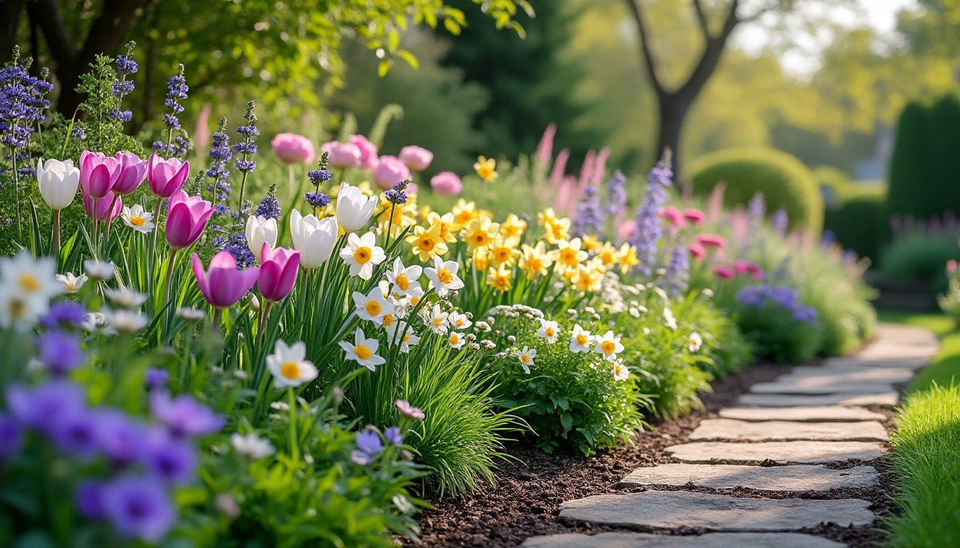 Floraison échelonnée : construire un calendrier de massif