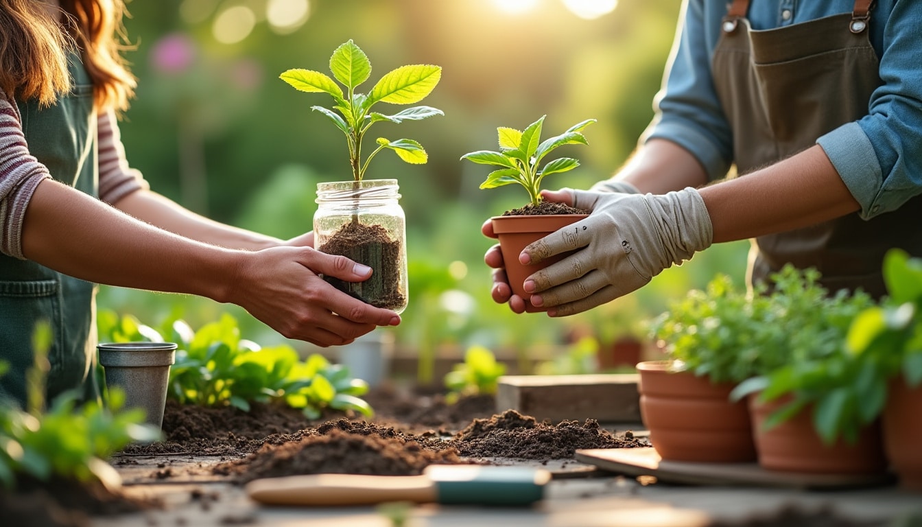 Multiplier pour partager : troc de plantes entre jardiniers
