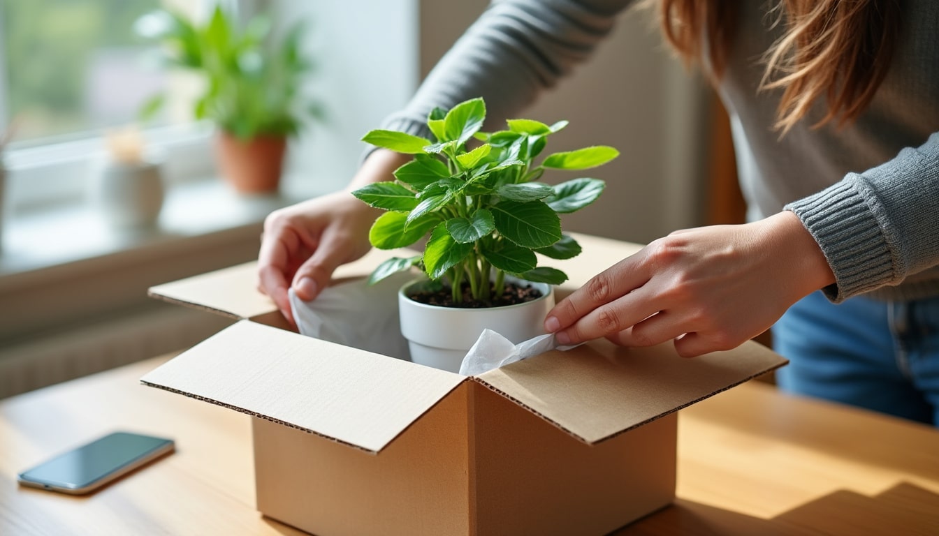 Réception d&rsquo;un colis de plantes : les premiers gestes