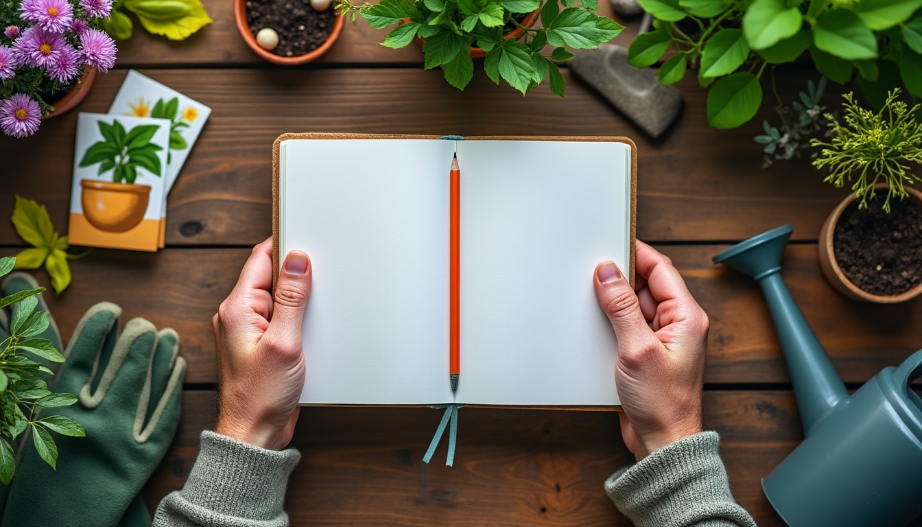 Tenir un carnet de jardin : ce qu&rsquo;on y note